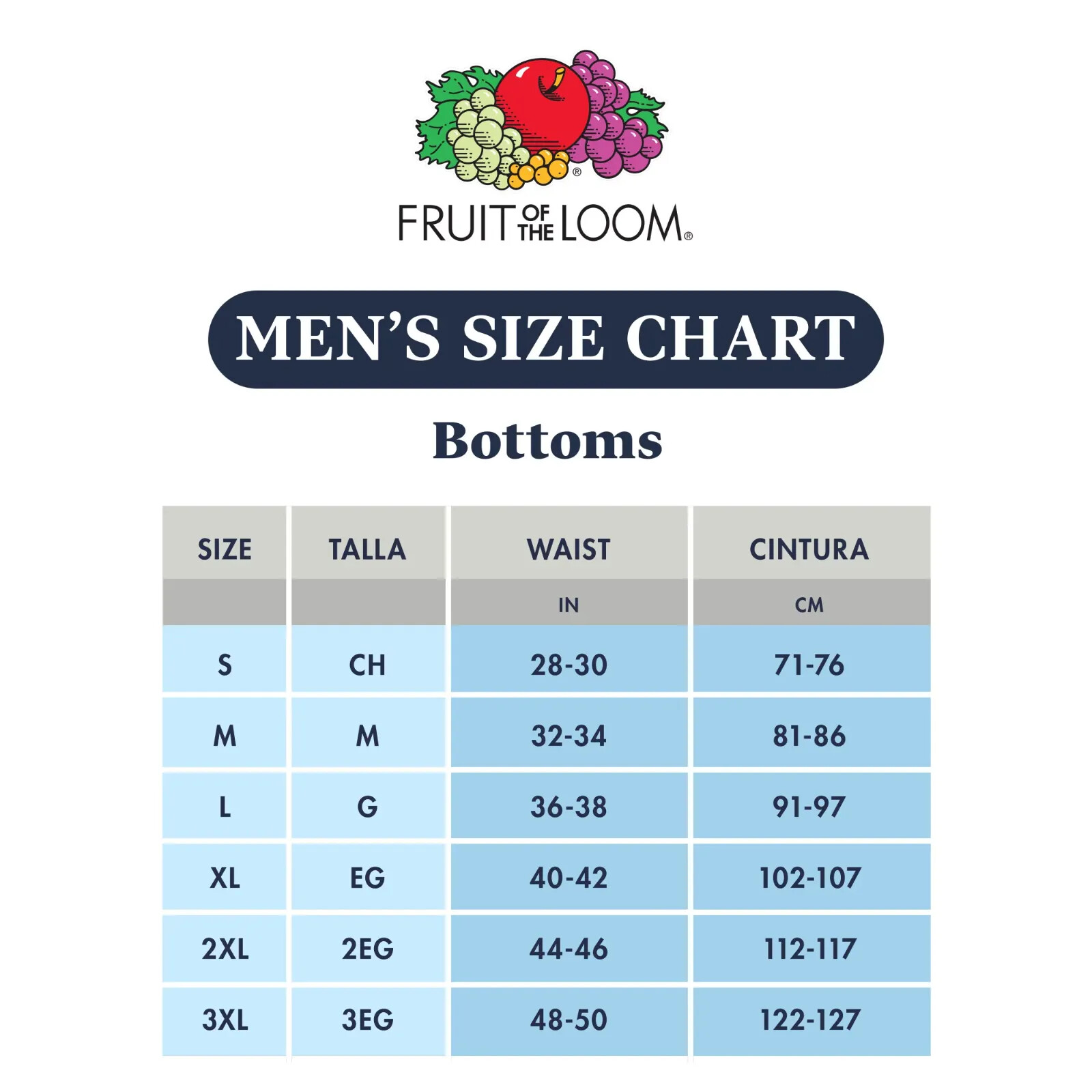 Fashionably Comfortable 3 or 6-Pack of Fruit of the Loom Men’s Briefs Underwear
