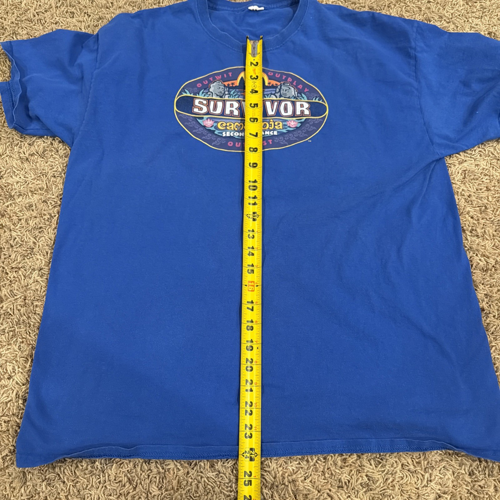 Survivor Cambodia 2nd Chance T-shirt Size Large