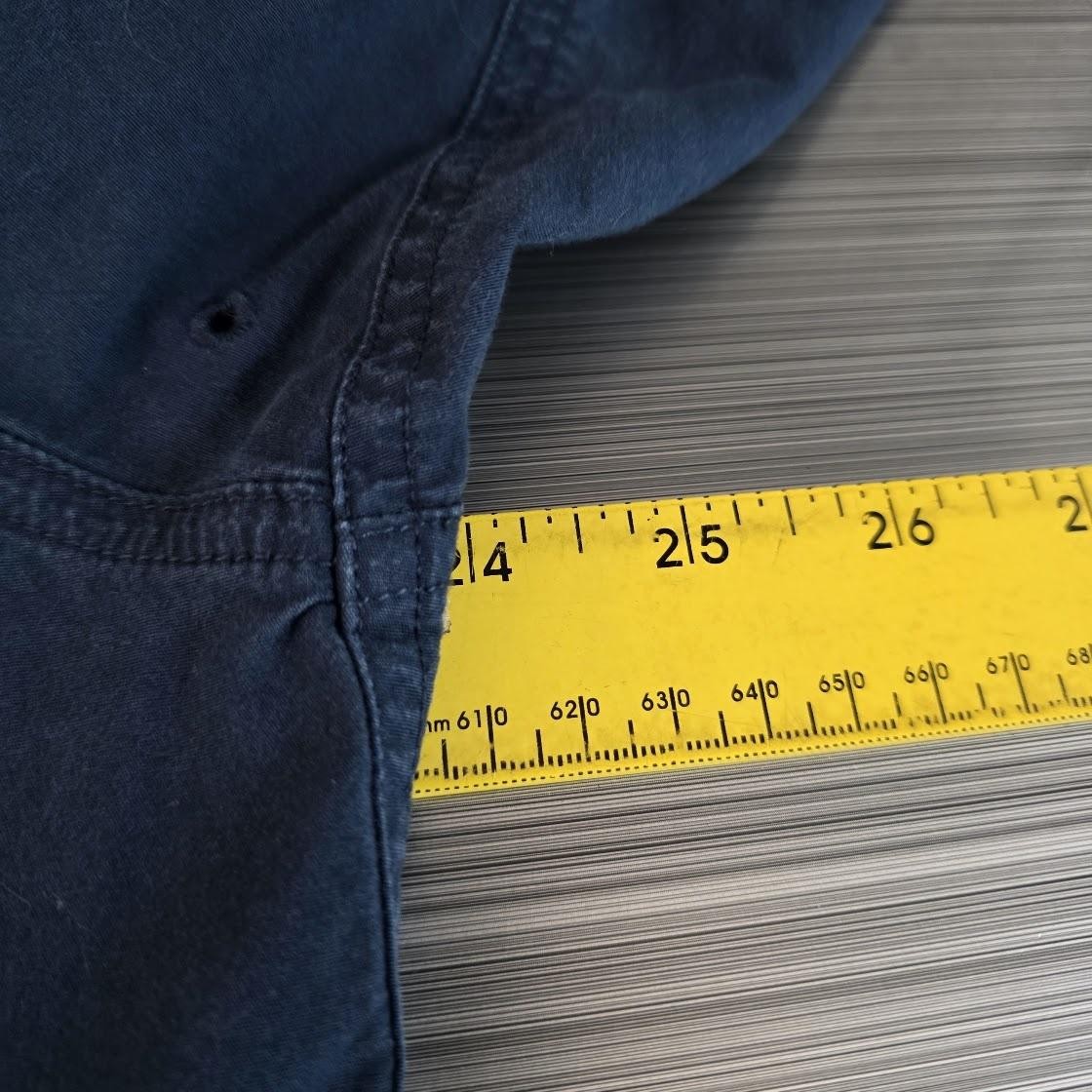 Columbia Shirt Mens L Dark Blue L/S Omni Shade Vented Button Up Pockets EUC