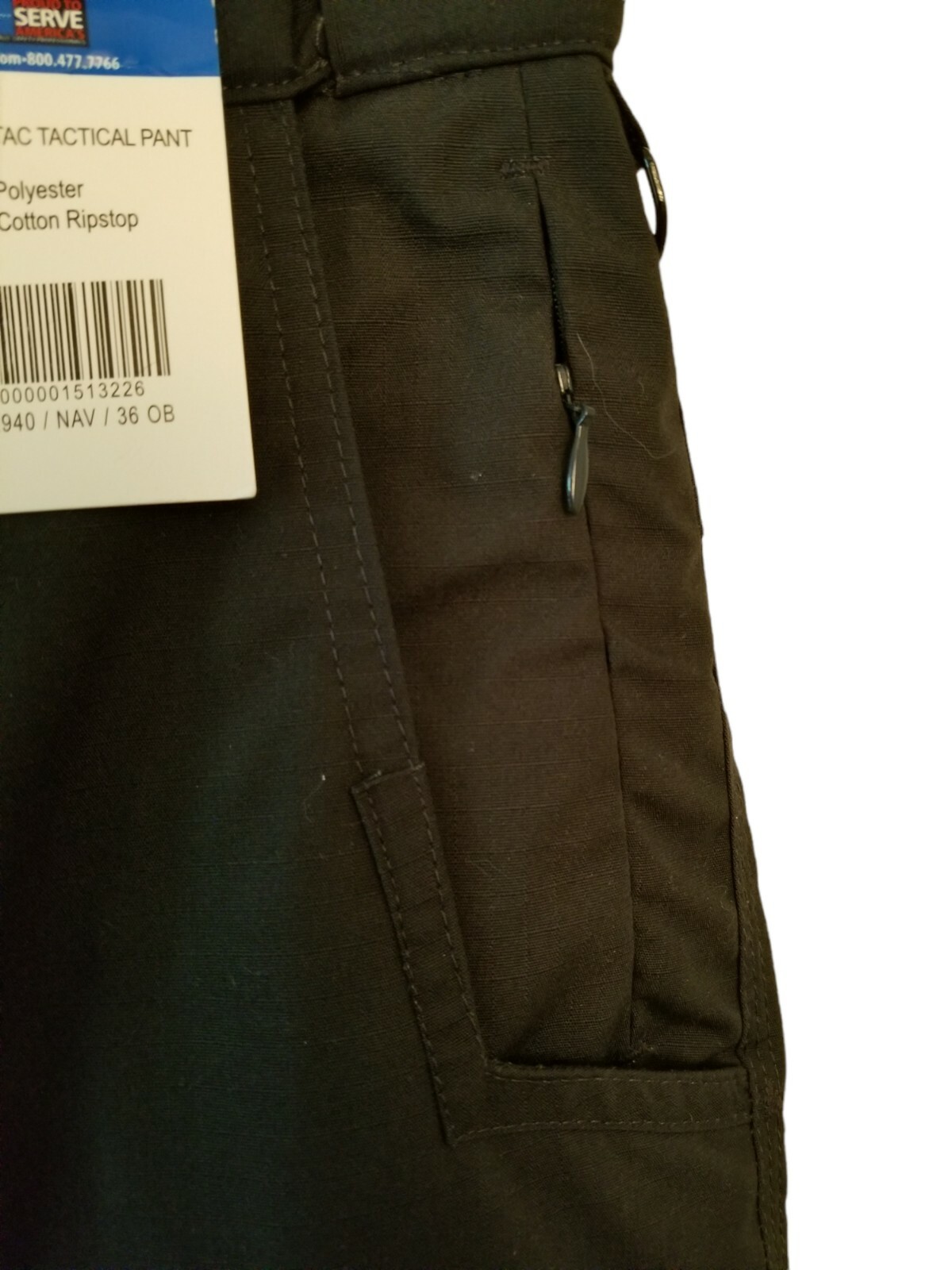 GALLS G-TAC RIPSTOP TACTICAL MEN’S PANTS TR940 NAVY Size 36×31 new