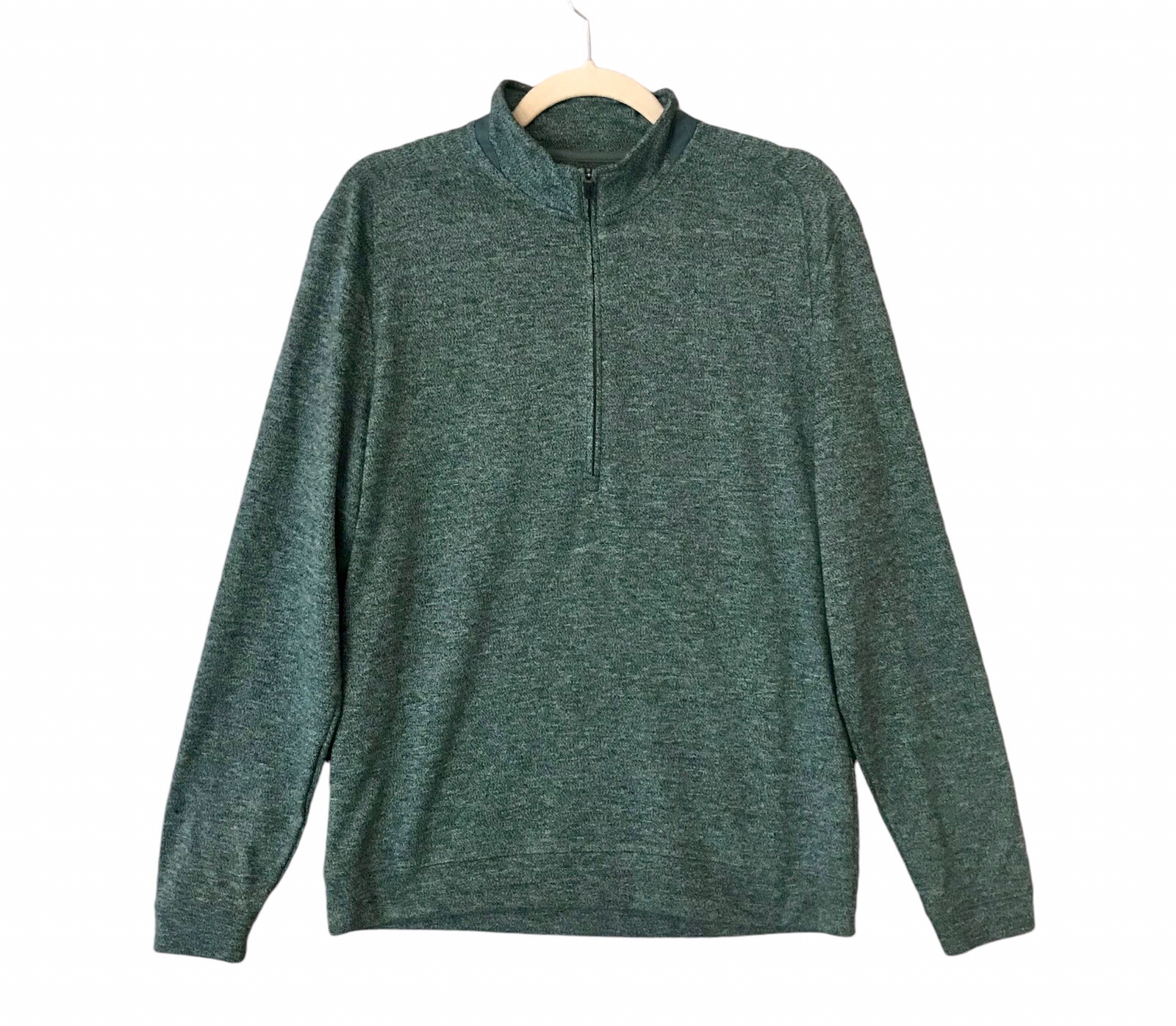 Johnnie O 1/4 Zip Reflex Pullover Performance Fleece Sweater In Juniper Men’s M