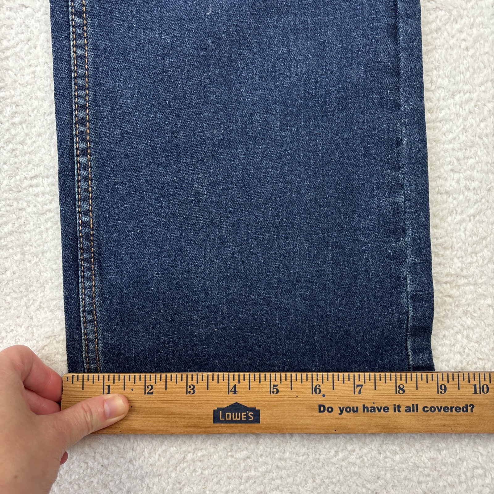 NEW OLD NAVY Boot-Cut Built-In Flex Mens Jeans 36/30 Blue Stretch Denim Bootcut