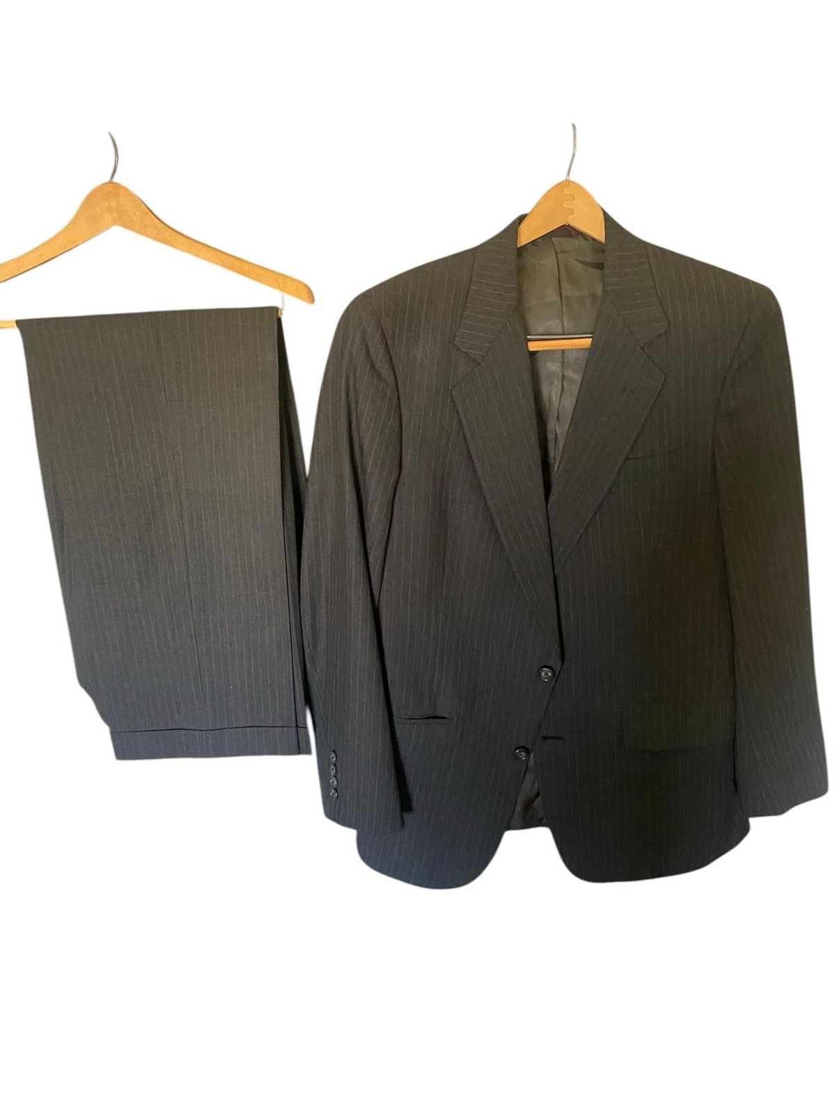 Hart Schaffner Marx Vintage Pinstripe Two-Piece Suit