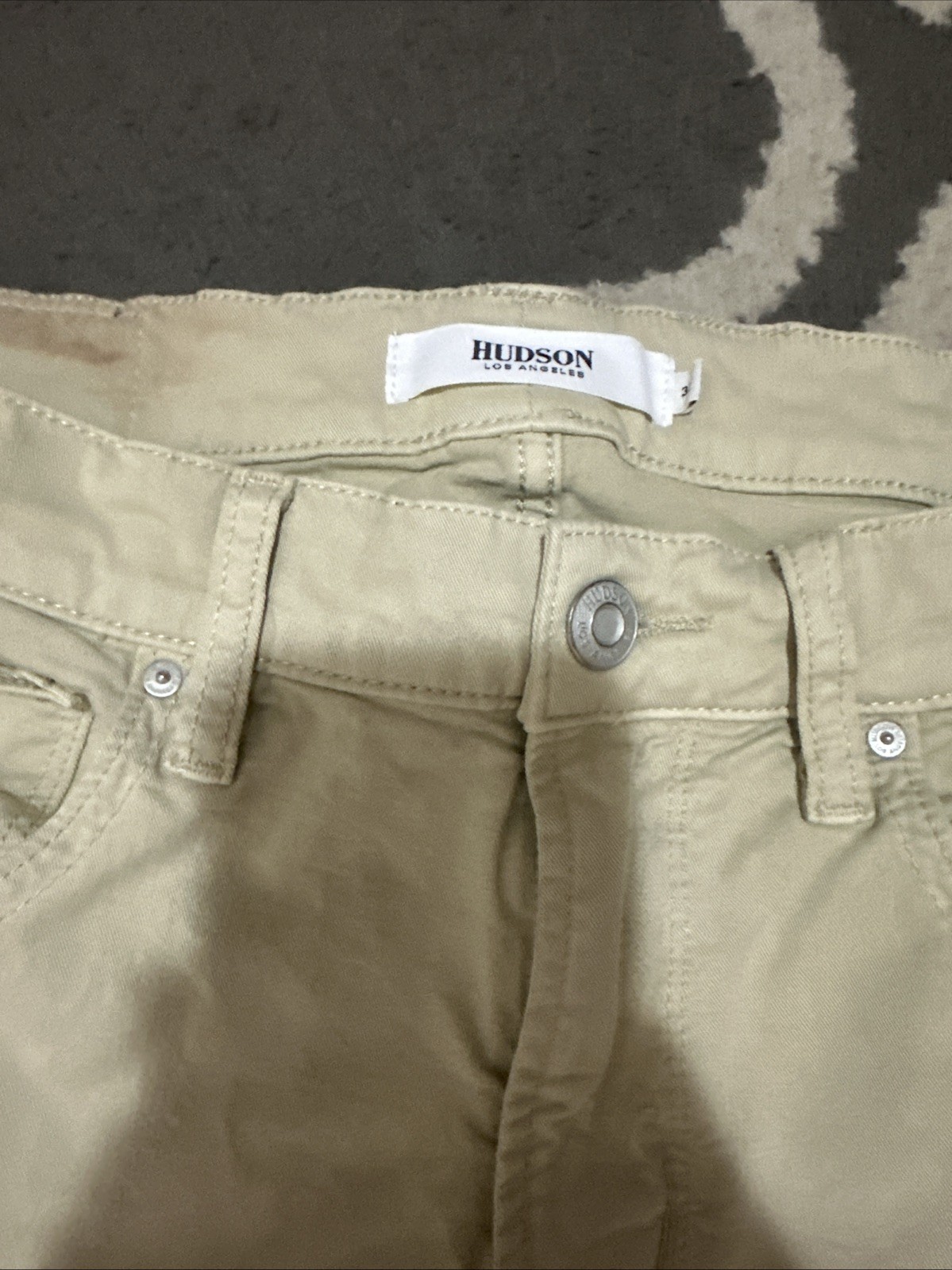 Hudson Jeans “Blake” Slim Straight Twill Pant Mens size 34.