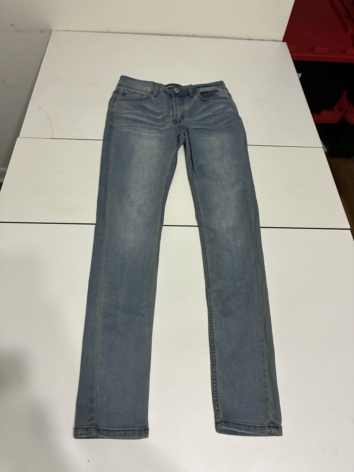 Serenede Jeans 30×32 Blue Fitted Slim Fit Skater Grunge Streetwear Retro Rock