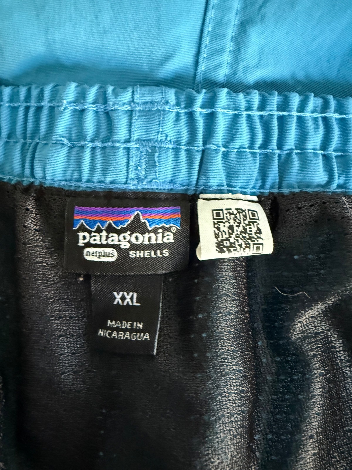 Patagonia Mens Baggies Swim Short XXL Lined 7” Inseam Trunks Blue #58035 MINT