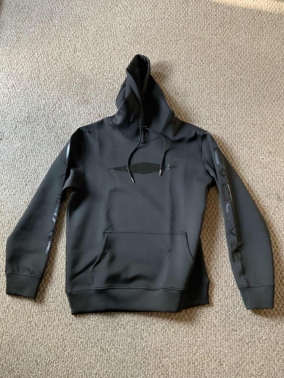 Evolve Fight Club Hoodie Mens XL Black Pullover Sweatshirt Rare