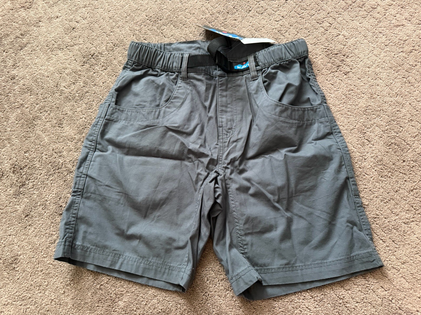 KAVU Men’s Chili Lite Shorts Granite Size S $75