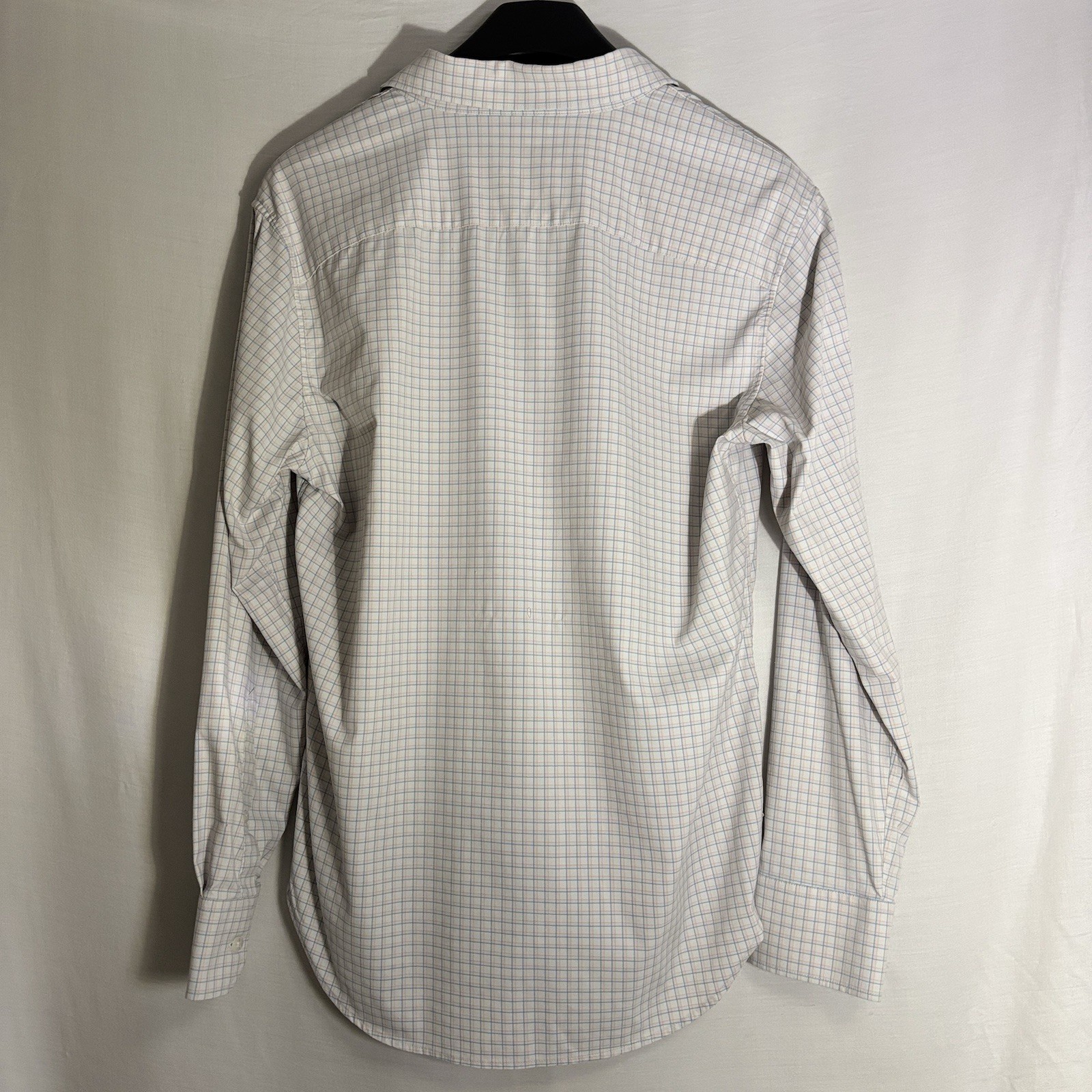 Bonobos Non-Iron Slim Fit Check Dress Shirt White/Blue/pink M