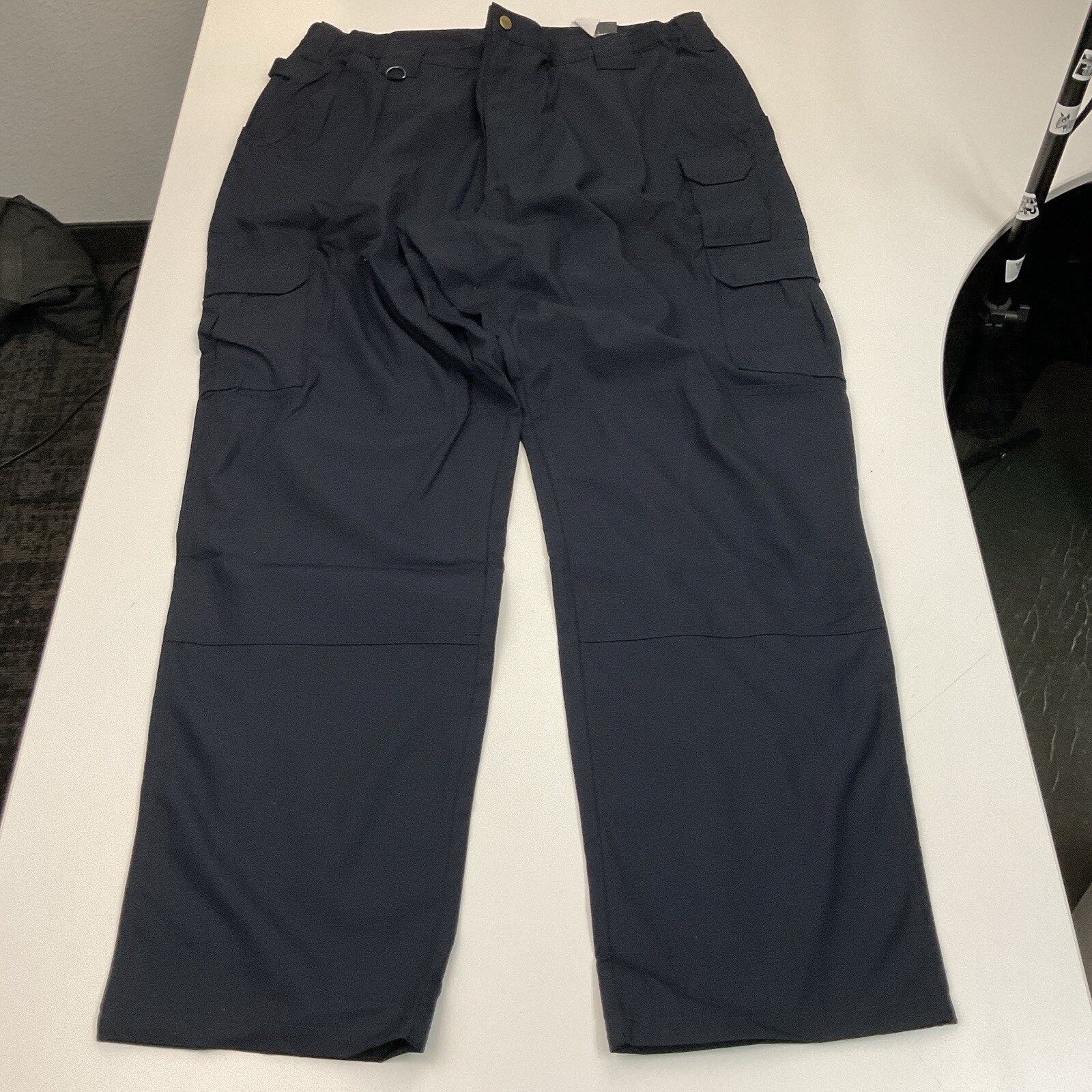 74273 5.11 Tactical Mens Regular Fit Taclite Pro Ripstop Cargo Pants 44×34 Navy