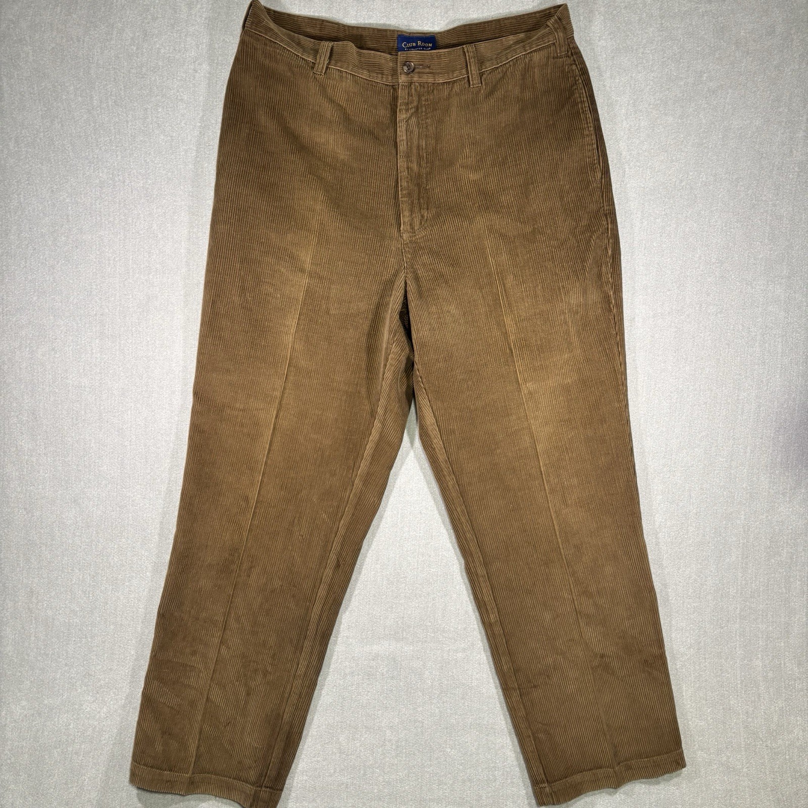 Club Room By Charter Club Brown Corduroy Pants Men’s Size 34×29