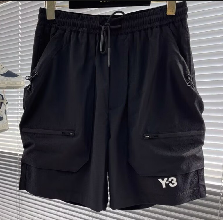 Summer New Y-3 Printing Multi-pocket Casual Ventilate Shorts