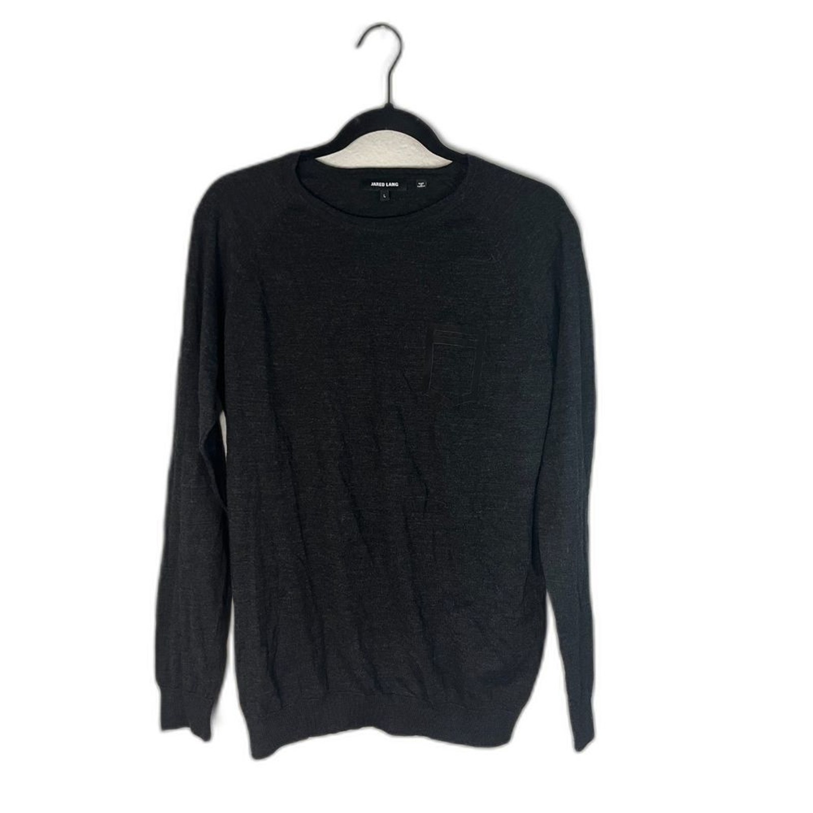 Jared Lang Merino Wool Blend Long Sleeve Sweatshirt Men’s Size L