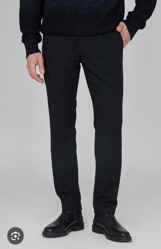 Men Pierre Cardin Trousers Grey 32 / M / 46