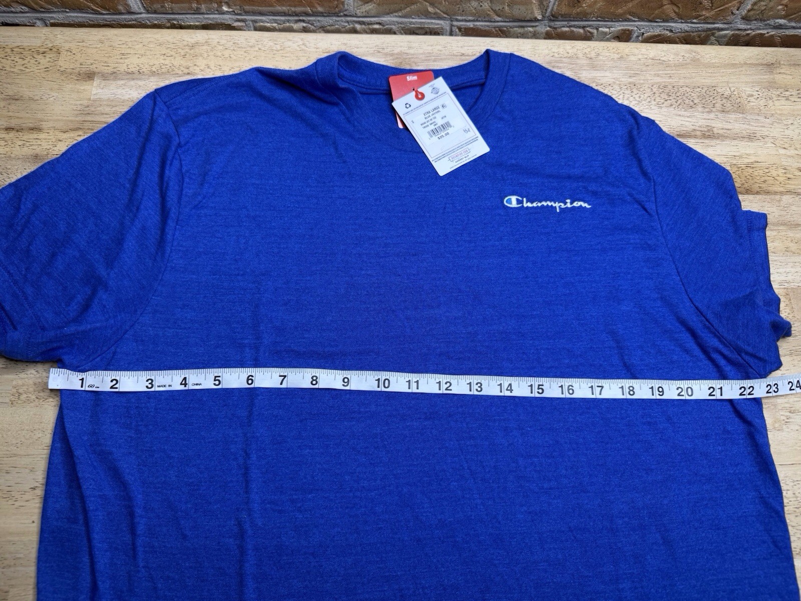 Champion Men Short Sleeve Cotton Jersey New Crewneck T-shirt XL