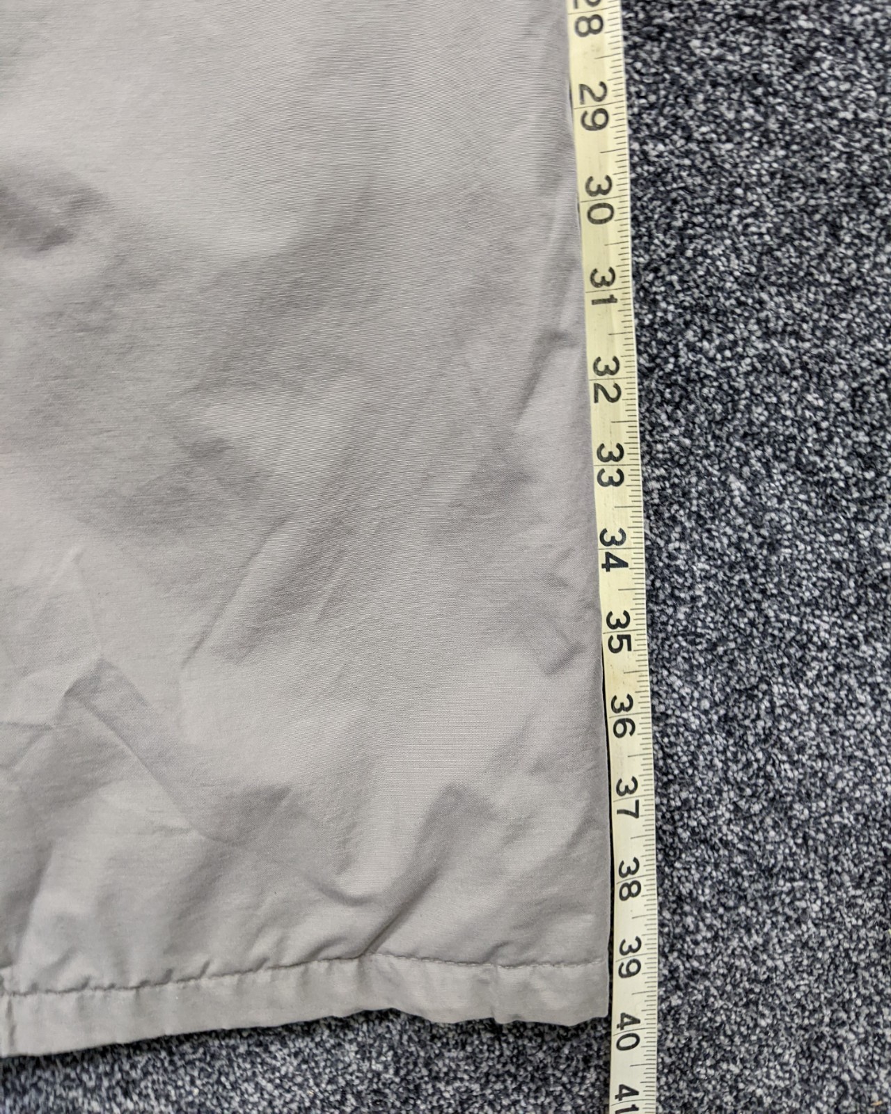 Replay Mens Cotton Nylon Tech Trousers Stone Beige W38 L30 Altered Red Tab Fly