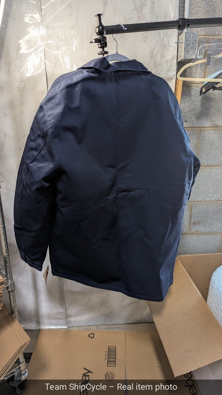 DEFECTIVE with tags Ben Davis Mens The Original Snap Front Jacket on sto G3D