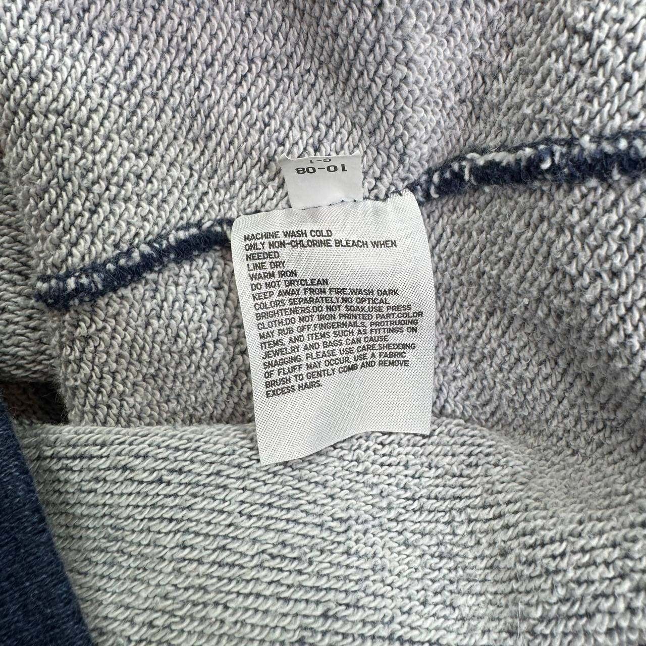 UNIQLO Sweatshirt Mens XS Blue Crewneck Raglan Sleeve Heathered Casual Pullover