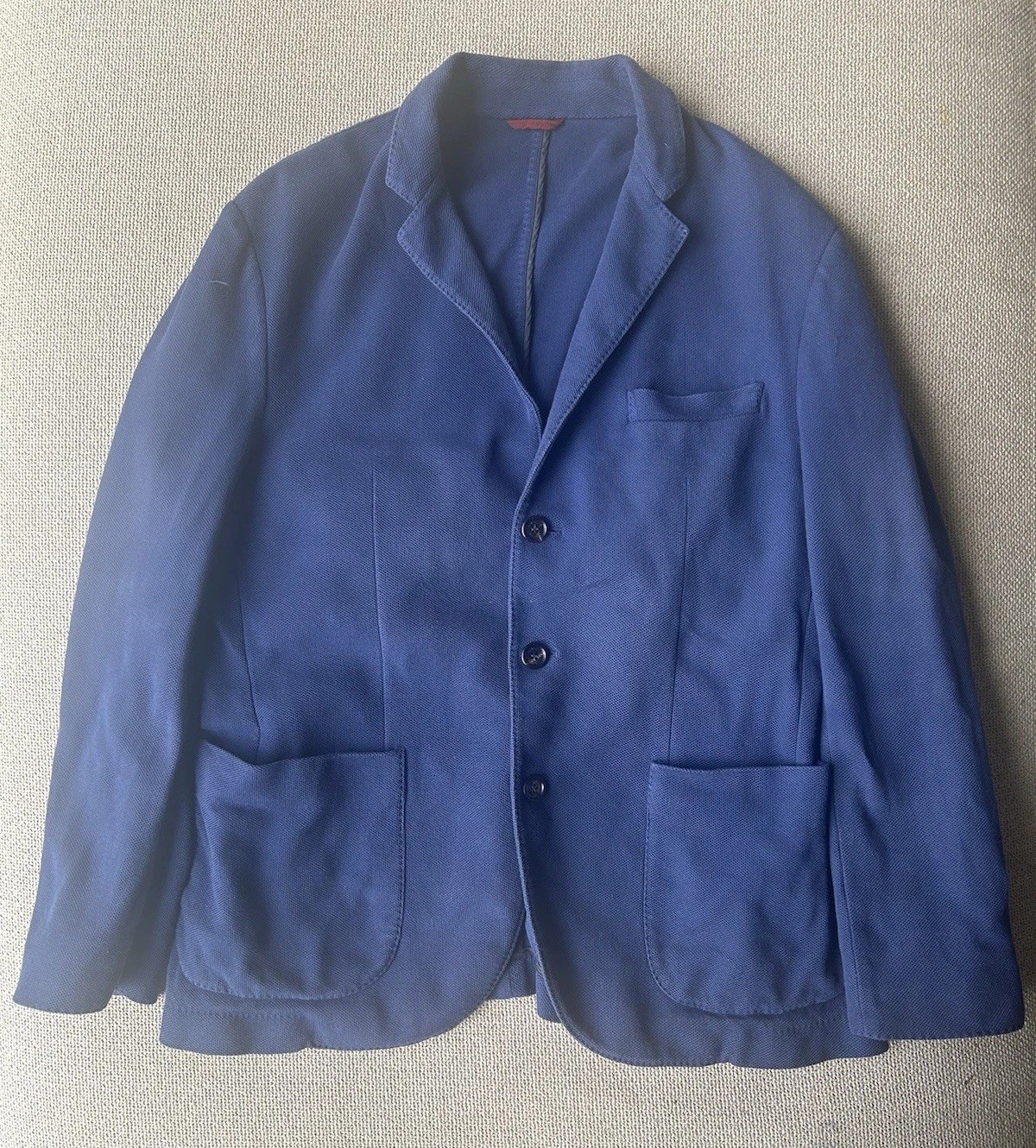 Brunello Cucinelli Cotton Blazer Jacket Size 50
