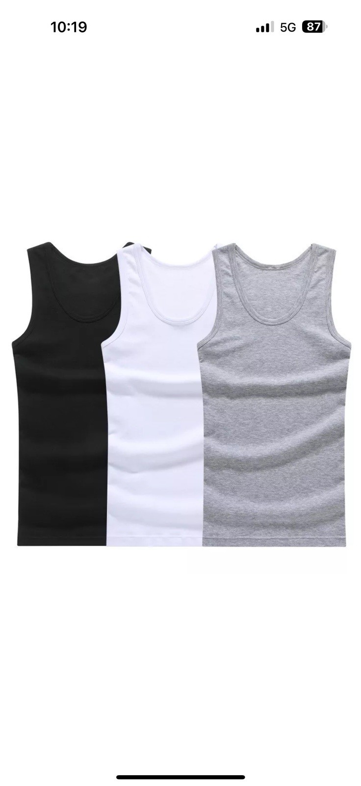 Lot Of 10 3xL A Shirt/ Tang Top Special,Individually Wrapped Last Of Inventory