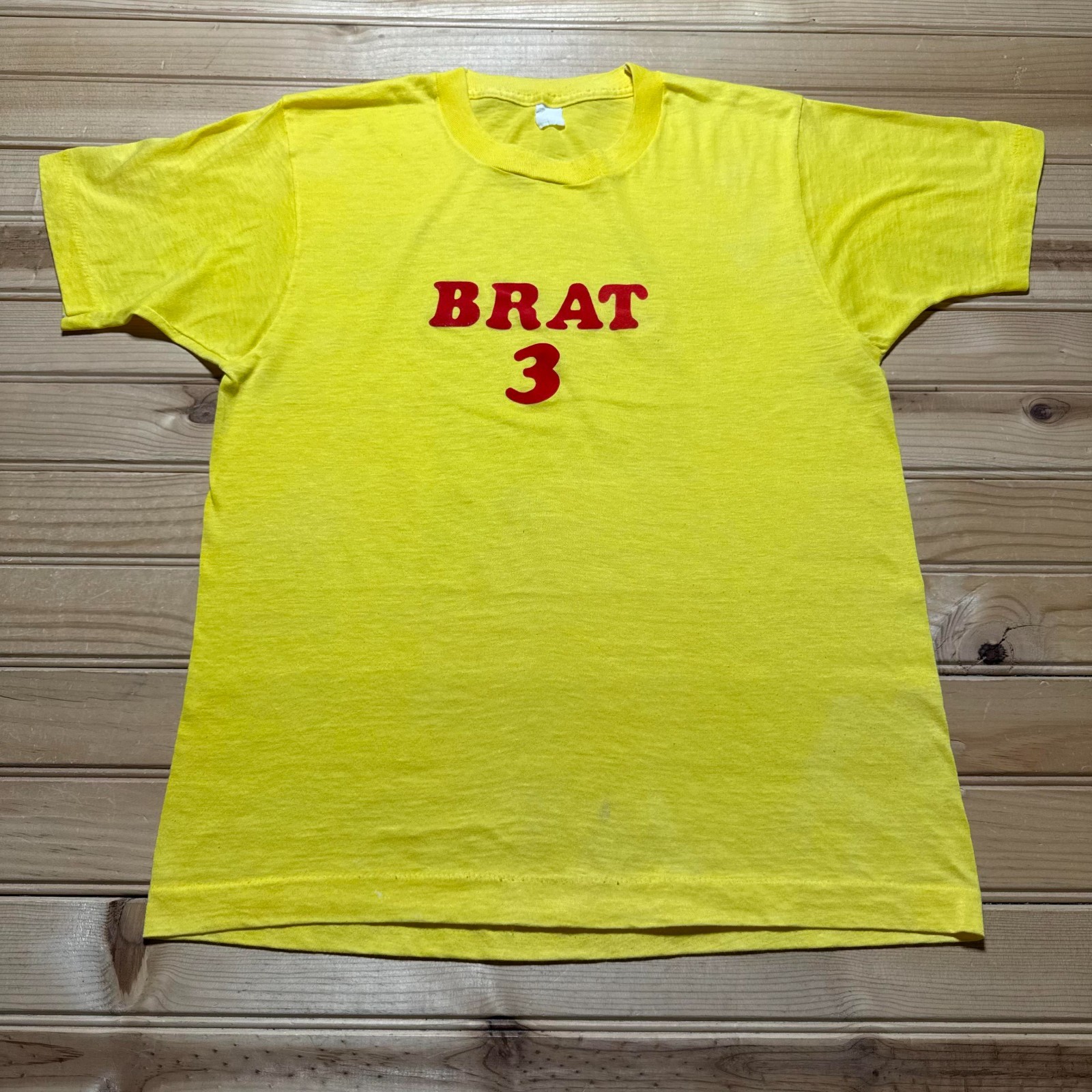 Vintage 70s Brat #3 Jane Streetwear Single Stitch Graphic T-Shirt Men’s Small