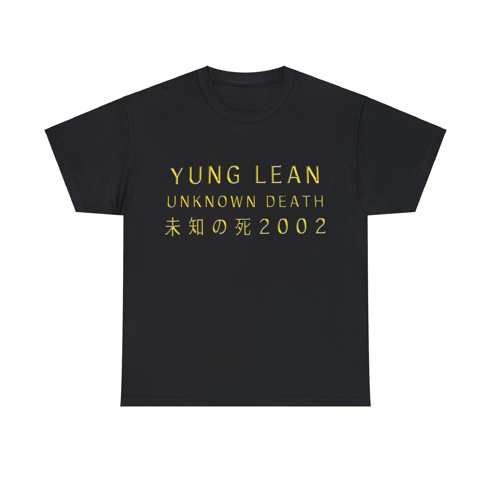Yung Lean Unknown Death 2002 Album Tour Merch Tee T-Shirt – All Colors and Sizes