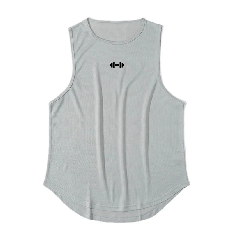 Men’s Gym Tank Top Muscle Shirt Sleeveless T Shirt Workout Fitness Training Tee