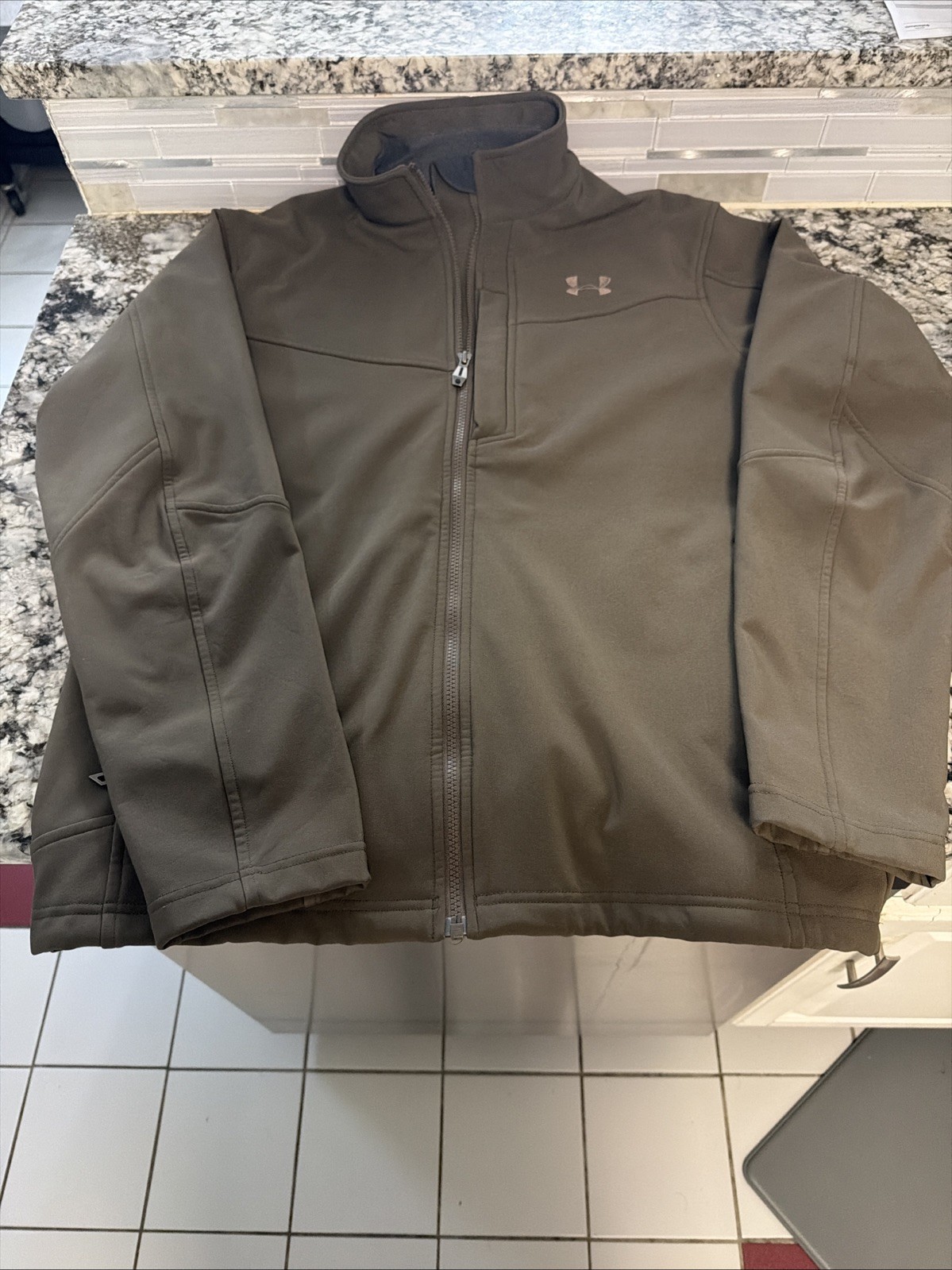 Mens Under Armour UA Coldgear Infrared Shield Storm Soft Shell Jacket Medium