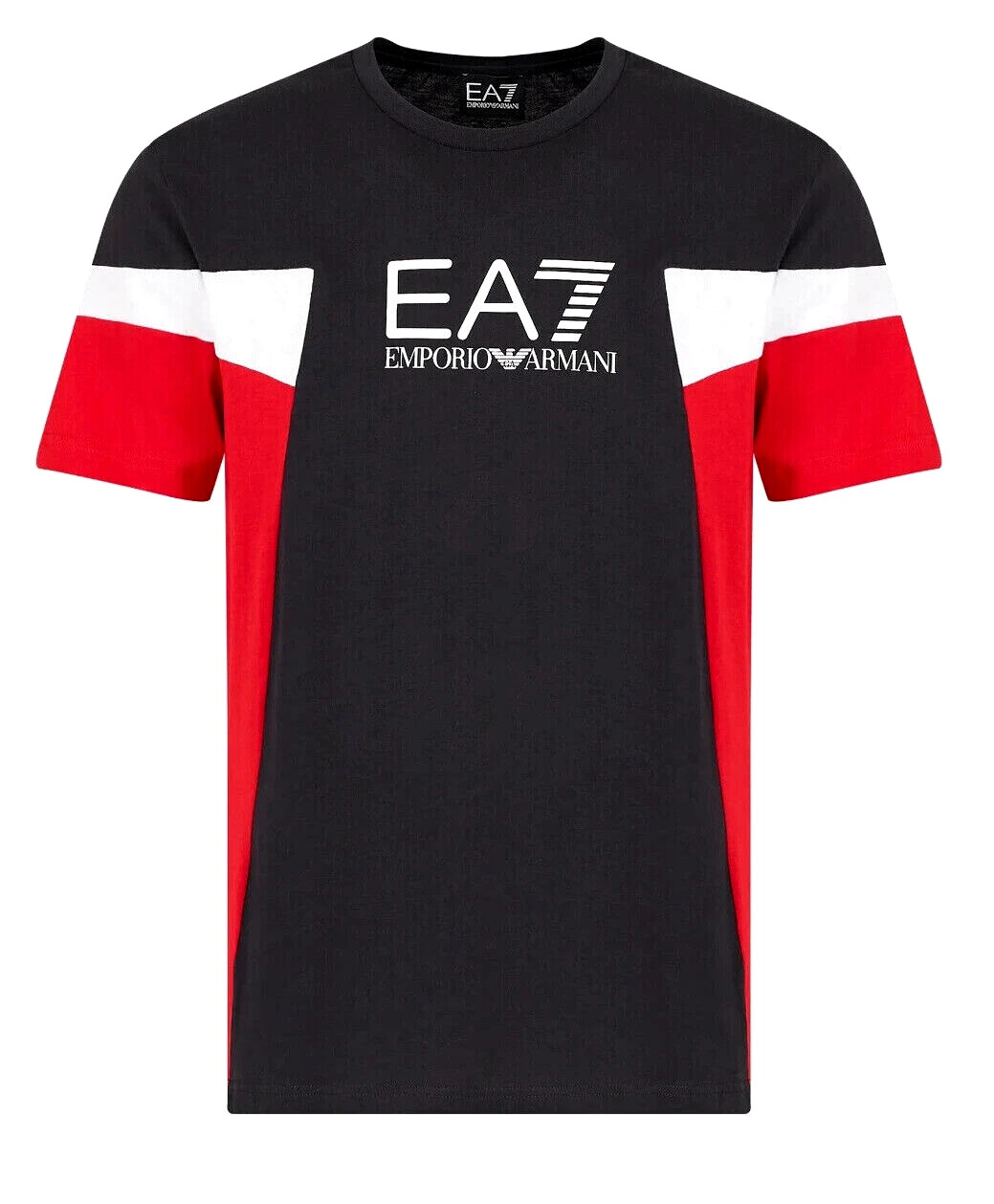 EMPORIO ARMANI EA7 3DPT10 PJ02Z MEN’S HALF SLEEVE T-SHIRT 1578 BLUE