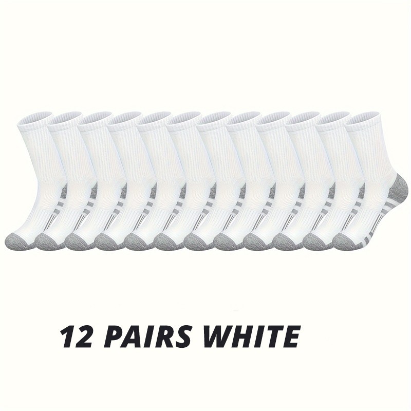 6-12 Pairs Mens Plain Solid Cotton Sports Ankle Athletic Socks Low Cut Size 9-13