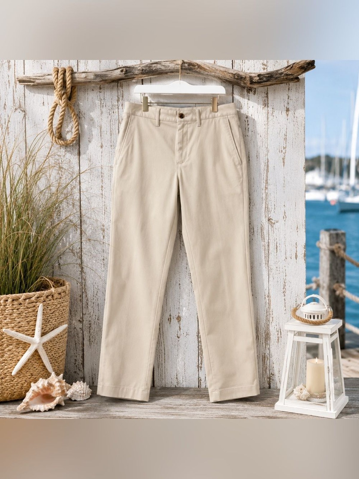 J.Crew Flex Slim Fit Khaki Chino Pants NWT 33×30