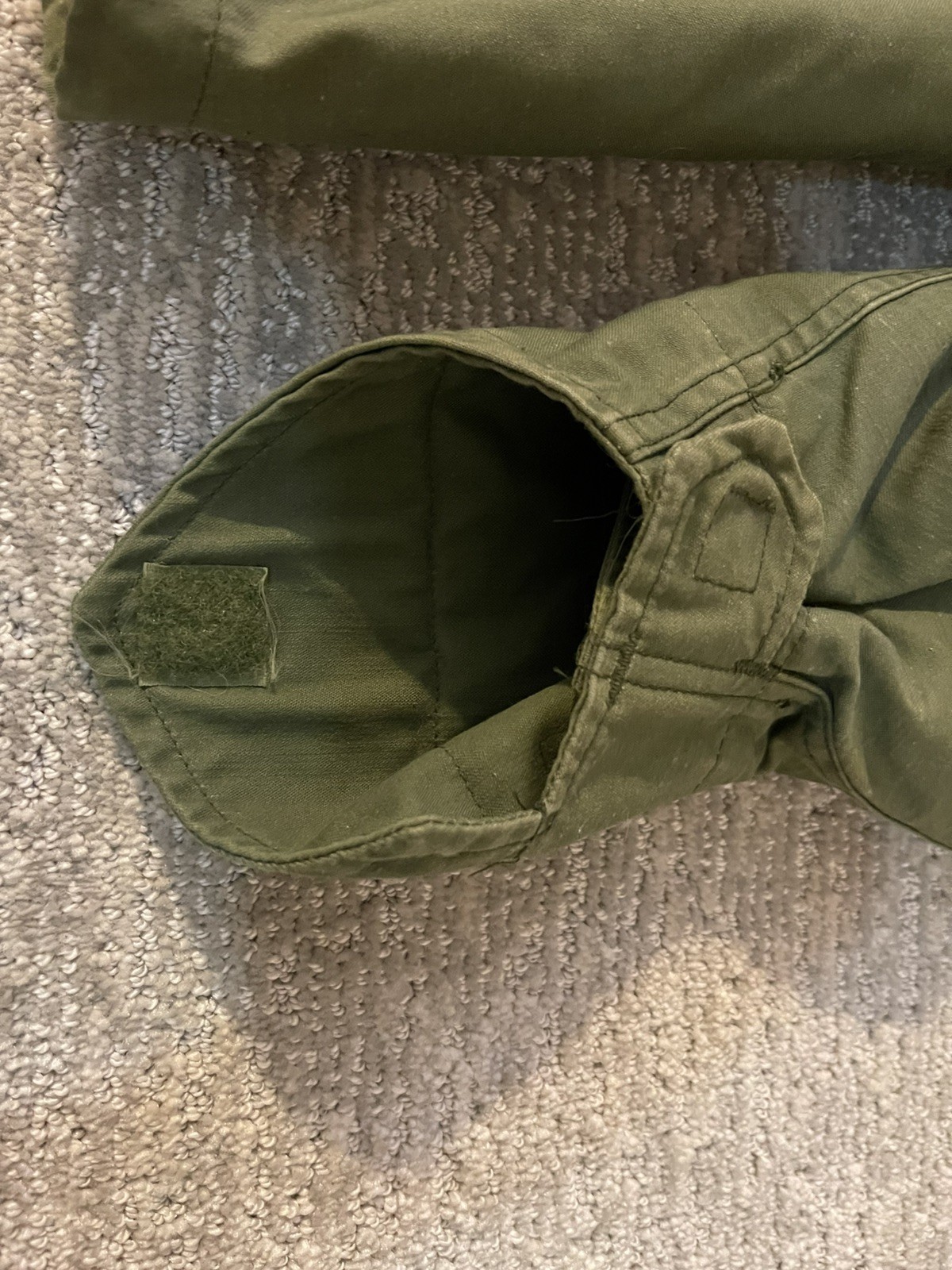 US Army Men’s Cold Weather Field Jacket Vintage Medium Short Cherokee Industries