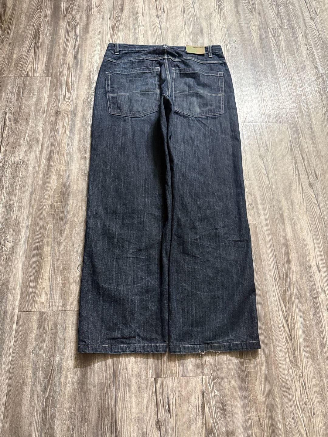 Vintage 2000s Dodeca Men’s Dark Wash Baggy Denim Jeans