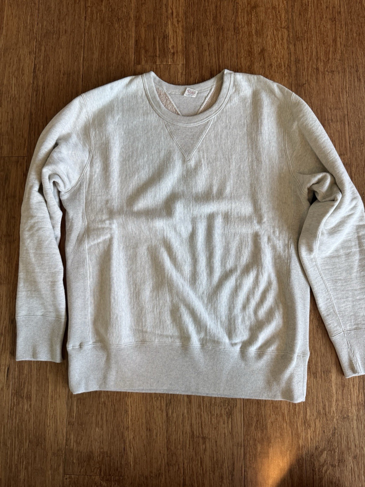 UES Puca Purcara Oatmeal Sweatshirt Size 5, Loopwheeled, 2024 Verison