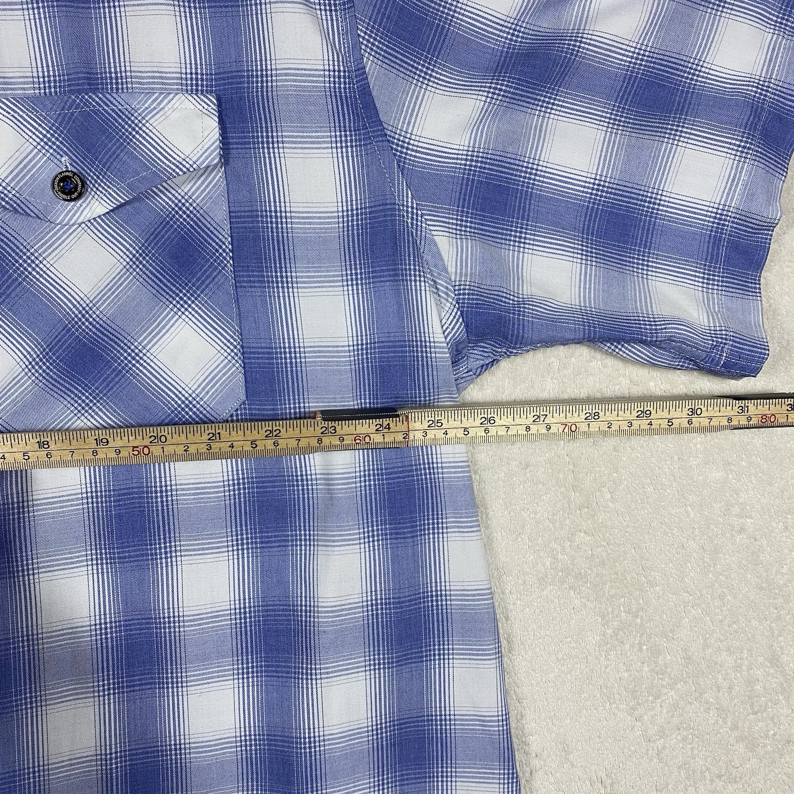 Dixxon Flannel Paddle Out 3XL Short Sleeve Bamboo Blend Button Up Shirt