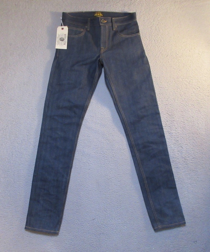 Brave Star Jeans 30 Mens 17oz Extra Rigid Japanese Selvage Denim NWT