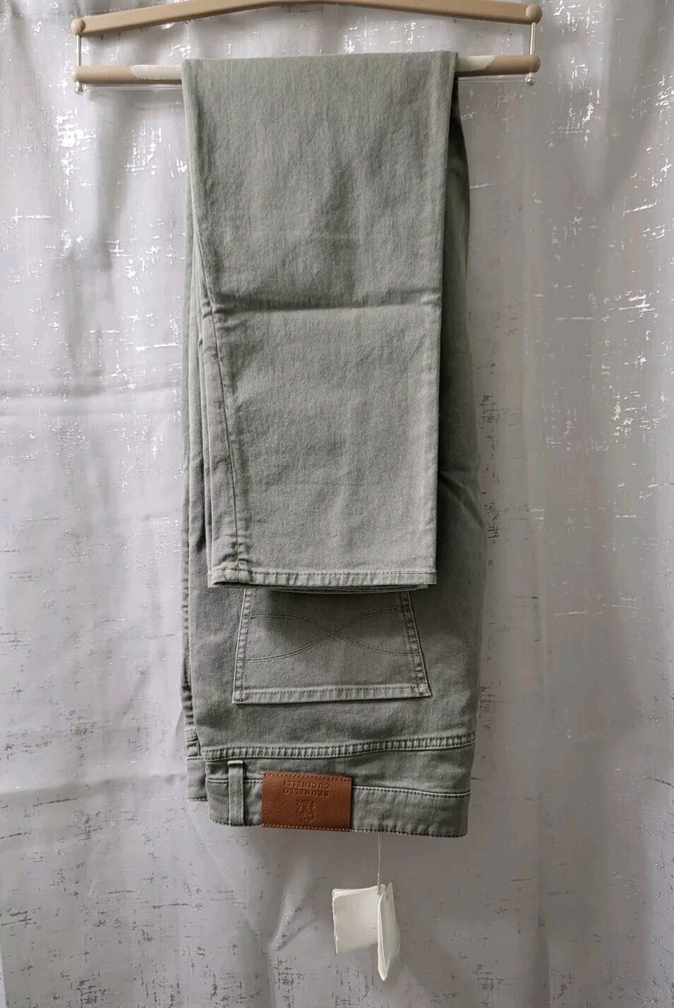 995$ Brunello Cucinelli mens Denim Five-Pocket Jeans/Pants sz: US 2XL/40 /56 EU