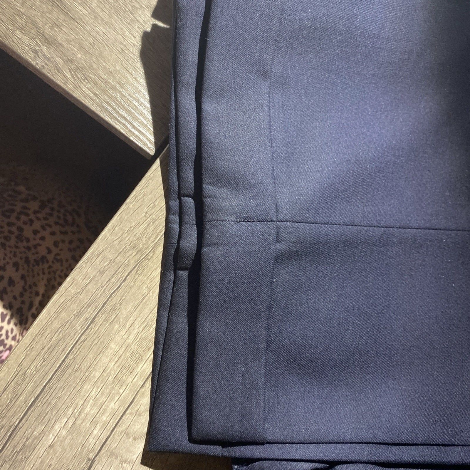 Jos A Bank Dark Blue Suit (Jacket and Pants) 46 R Pants 38 X 30