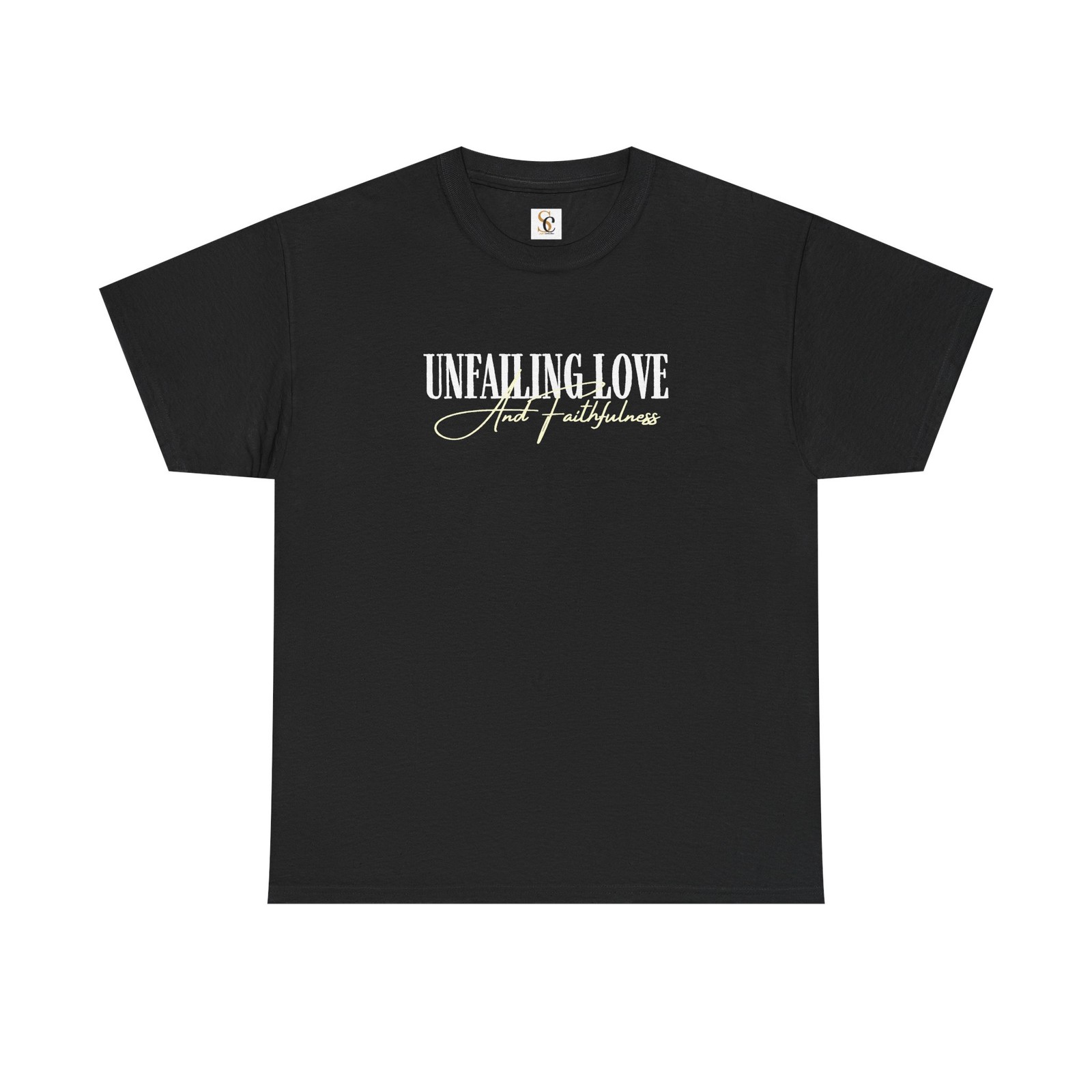 T‑Shirt — ‘Unfailing Love And Faithfulness’ Faith Graphic
