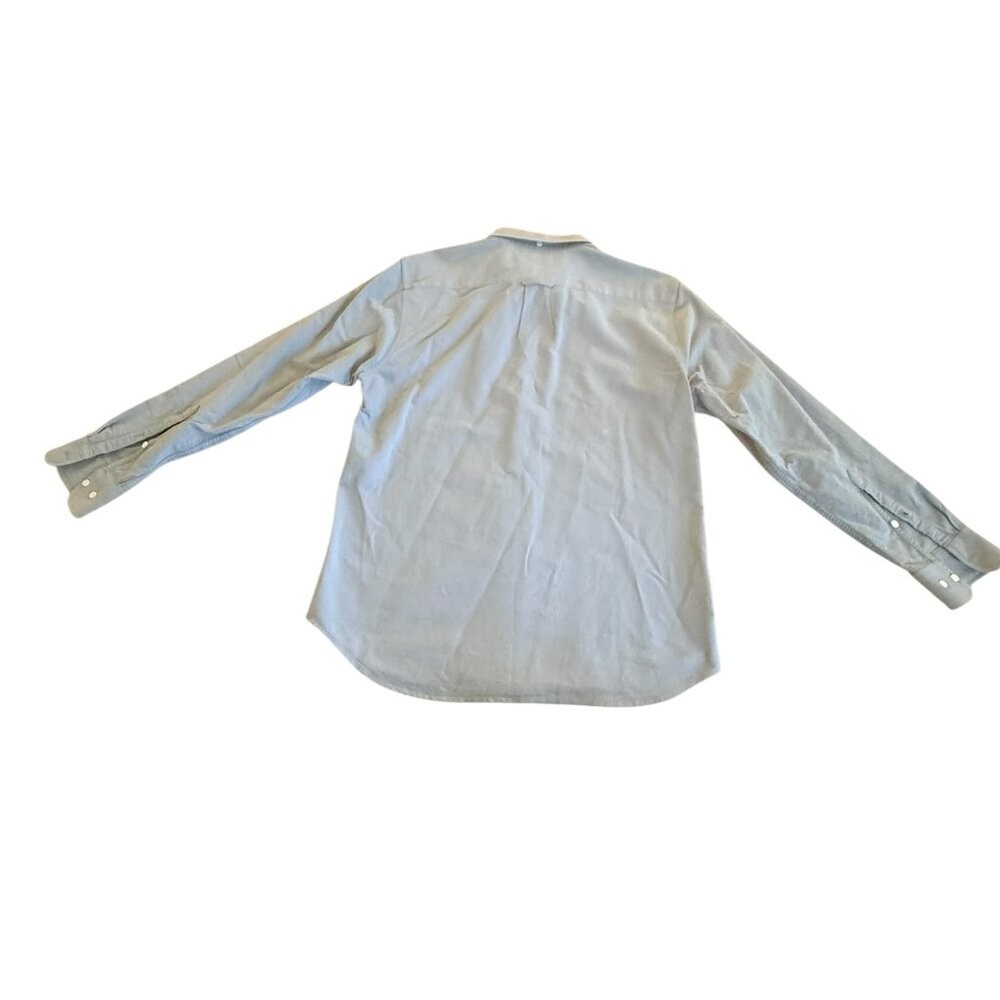 I Love Ugly Collared Button Up in Stone Men’s Large ‘sophisticated simplicity’