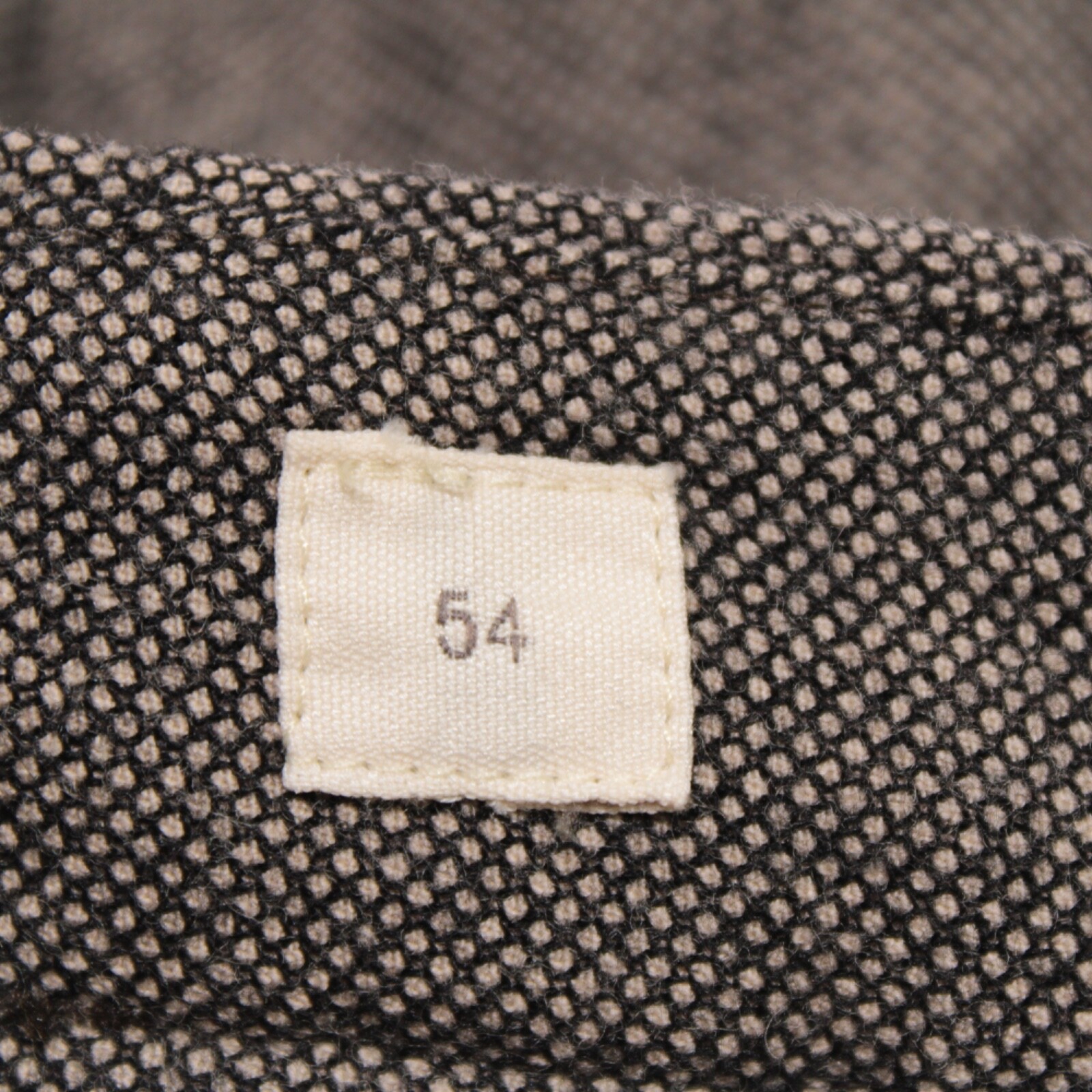 Incotex NWT Pleated Dress Pants Size 54 (38 US) In Brown Melange 100% Wool