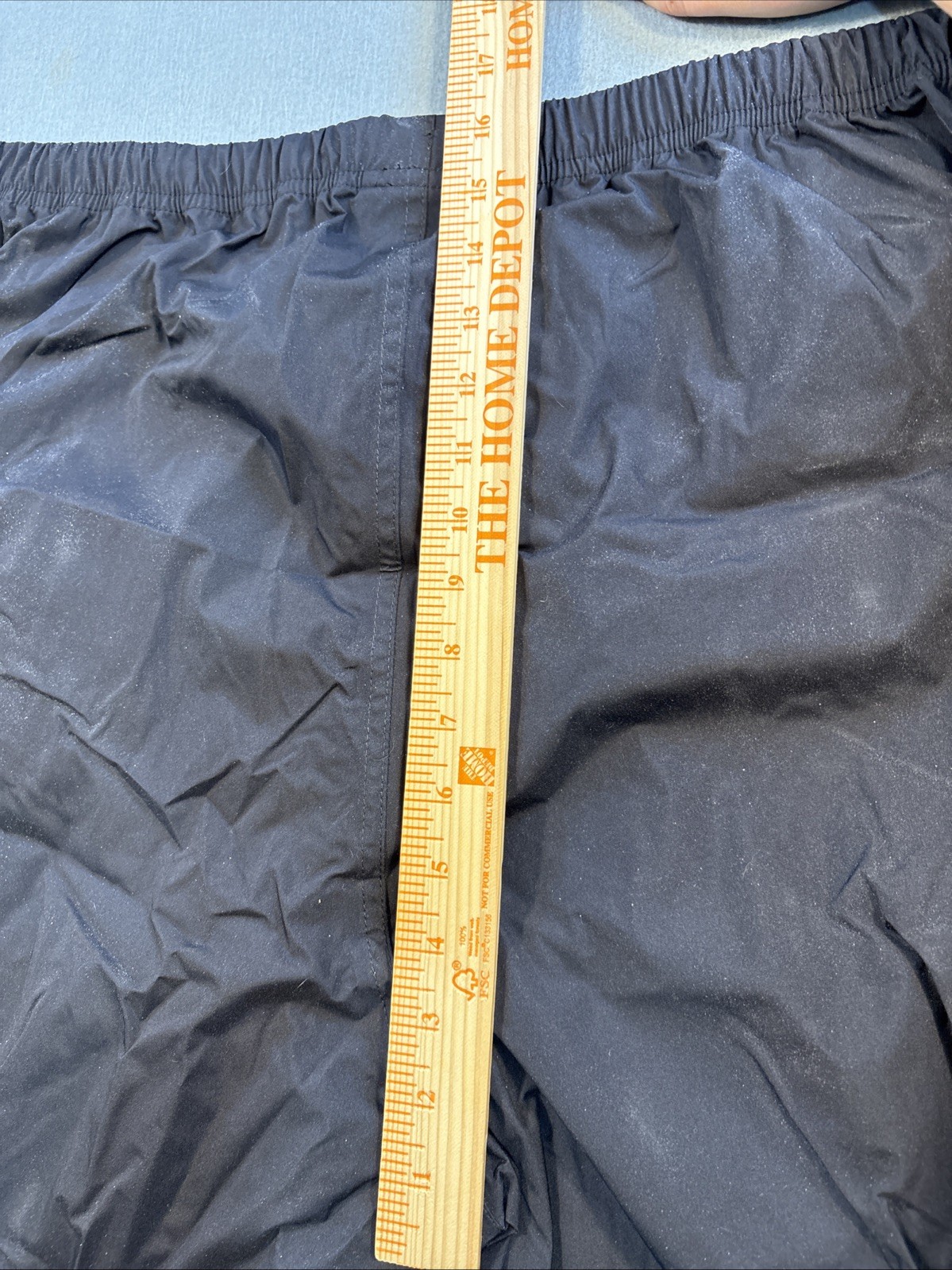 REI Coop Elements Windproof Rain Nylon Pants Mens XL Hiking Waterproof Black