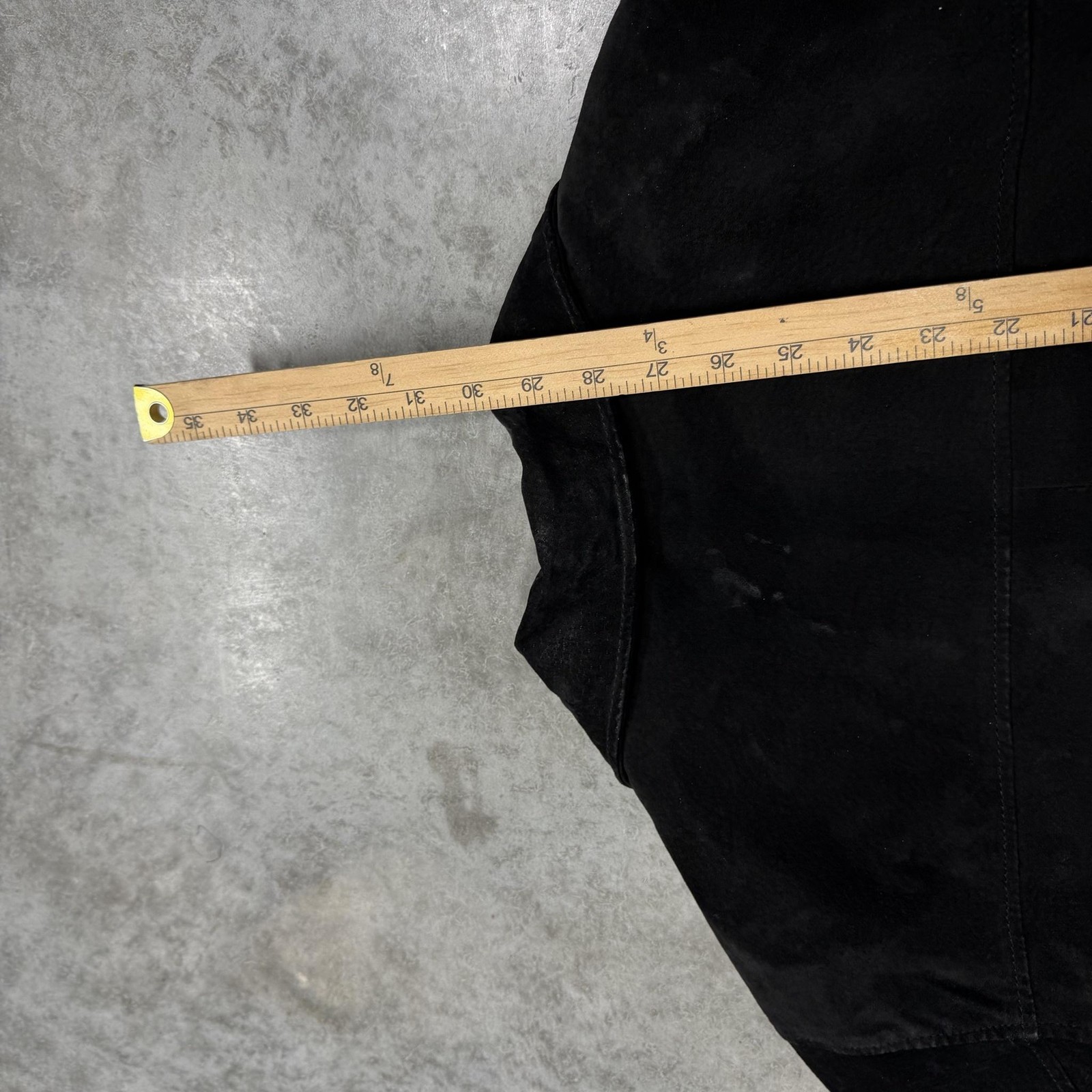 Knightsbridge Outerwear Jacket Mens Large Black Leather Zip Lined Insulated