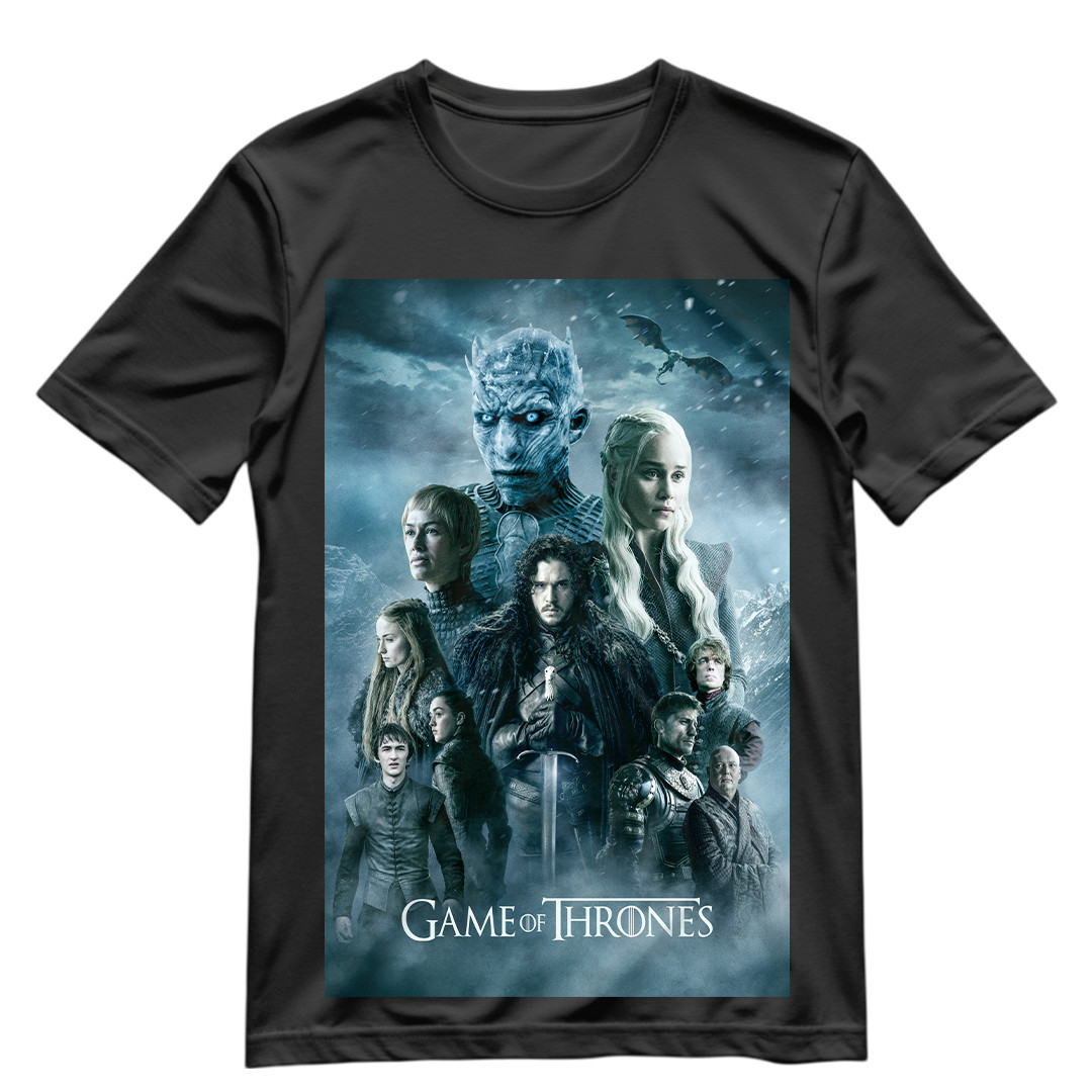 Game Of Thrones T Shirt GOT Collectors Graphic Shirt S-XXXL Jon Snow Tyrion Arya