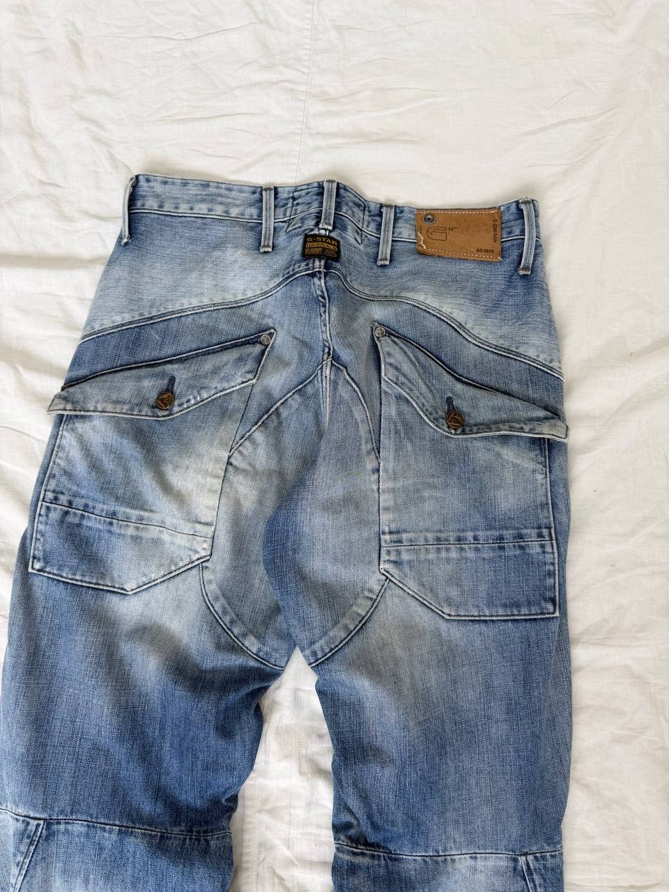 Avant Garde Tornado Mart Hysteric Glamour Style Japanese Baggy Washed Jeans