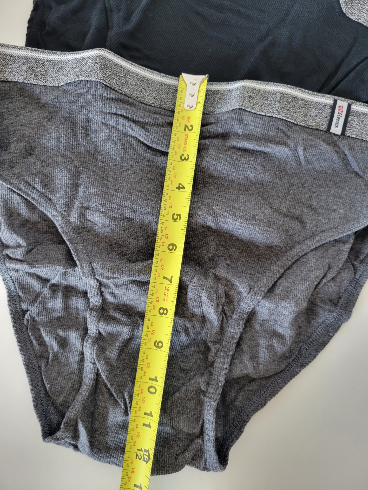 Vtg Hanes 2003 Evolution Ribbed Low Rise Briefs No Fly Large 36-38 NOS Underwear
