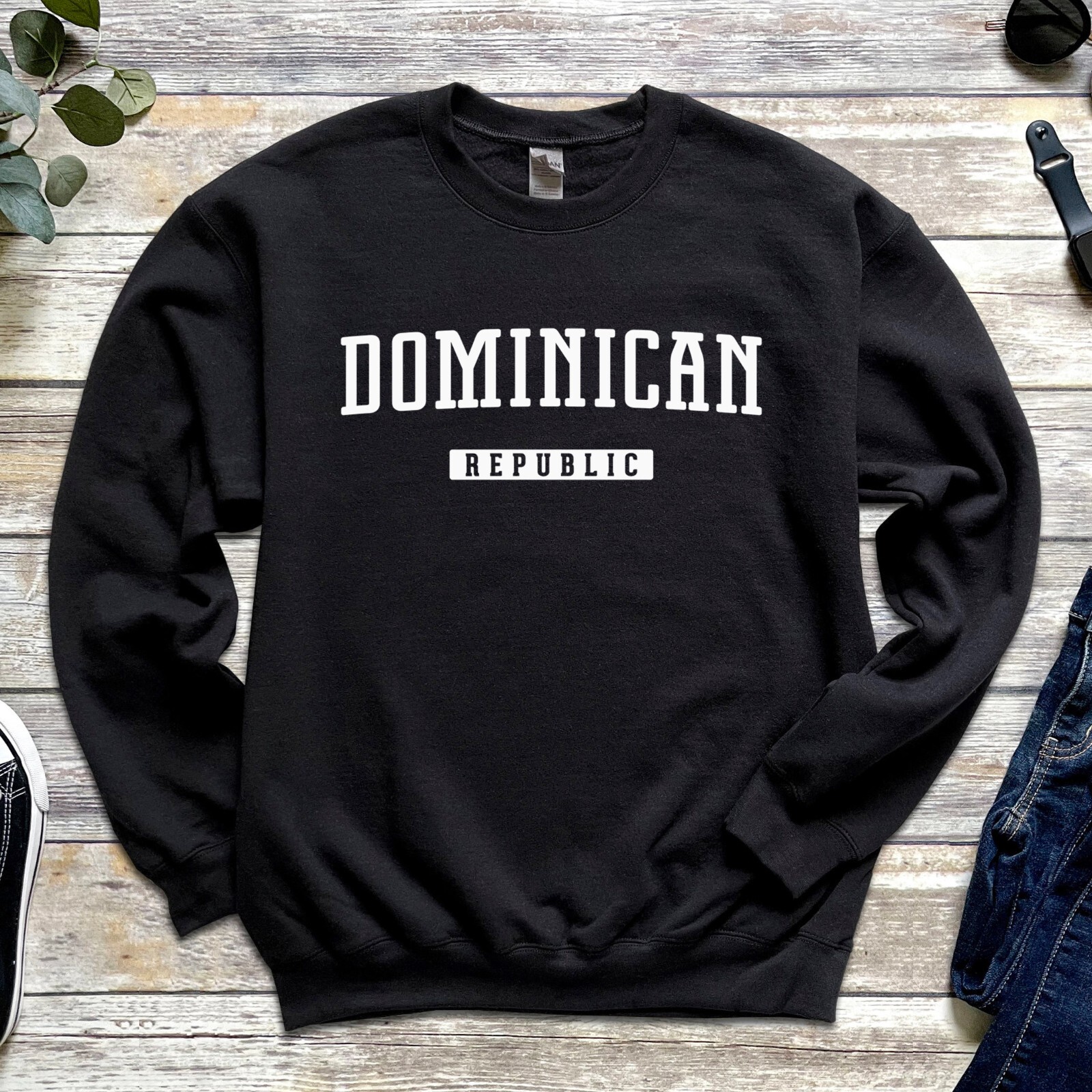 Dominican Sweatshirt | Dominican Republic Crewneck Sweatshirt