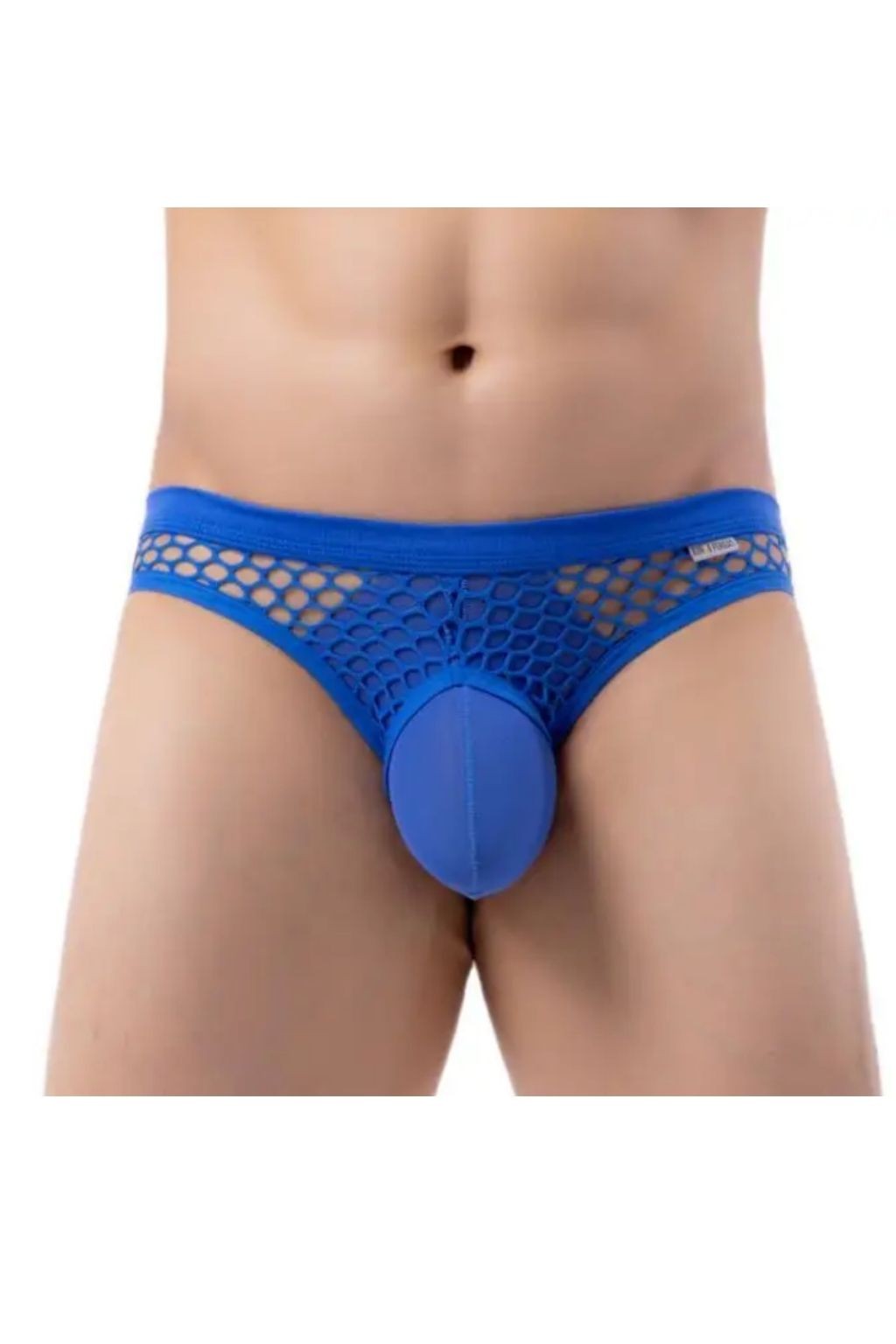 Brave Person Mens Hollow Sheer Pouch Bikini Brief Underwear