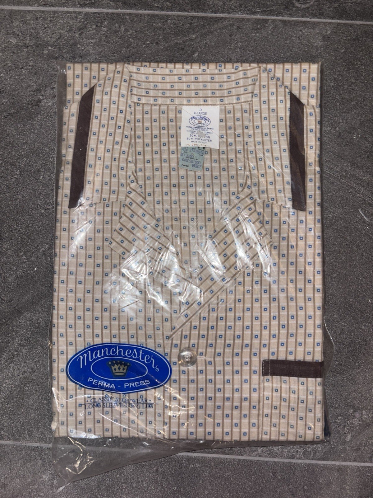 Vintage Deadstock Men’s Pajamas MCM Sleepwear