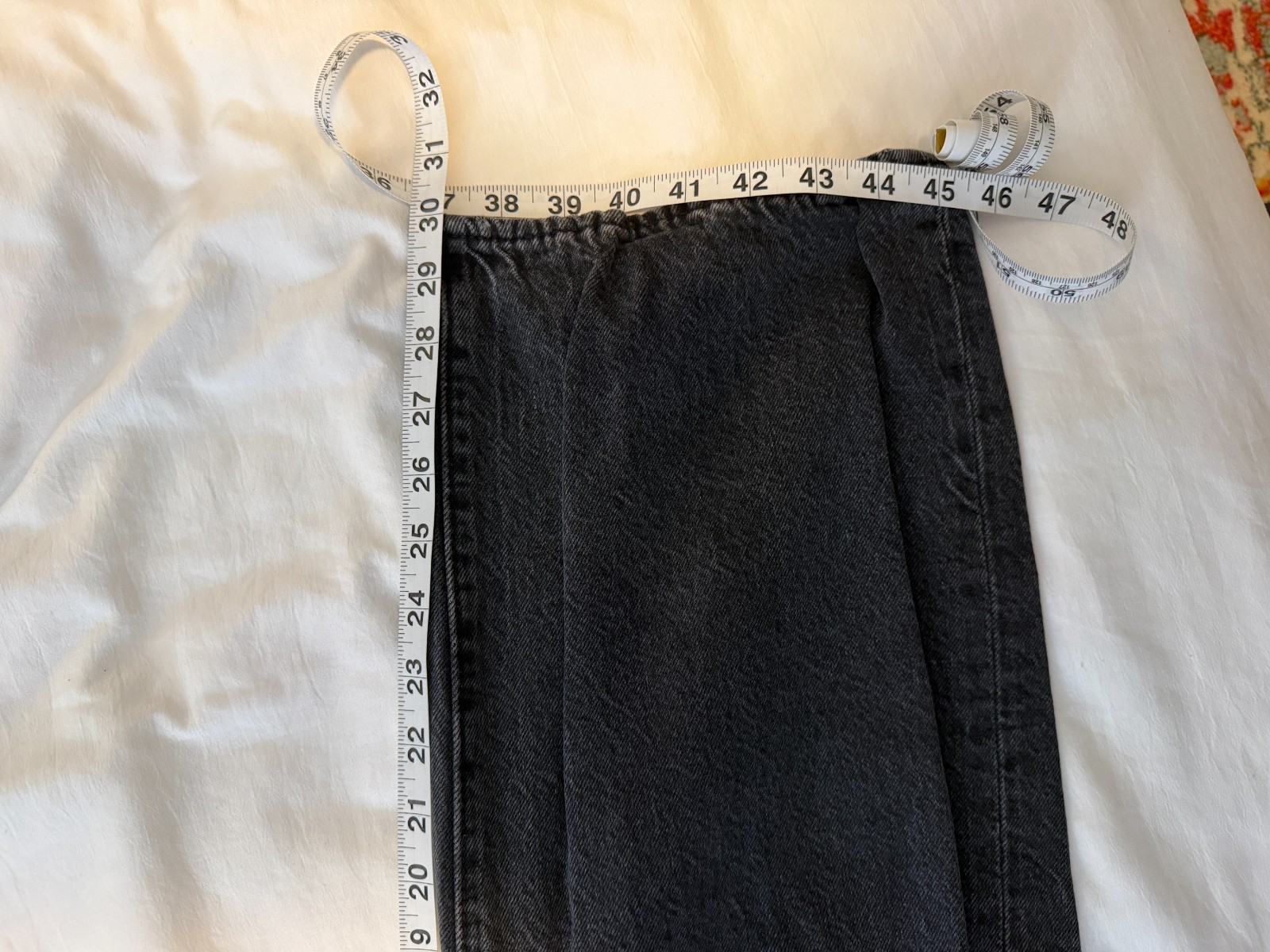 BUNDLE: TWO 42×30 LEVI’S 501 PREMIUM Jeans – Black & Light Wash ; 100% Cotton